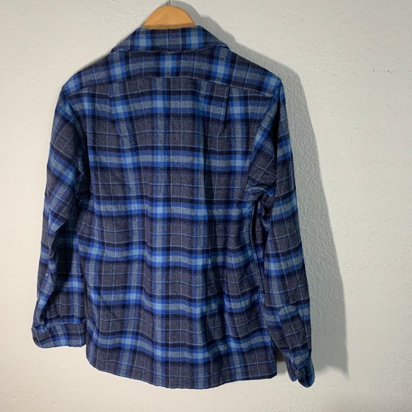 Vintage Pendleton Plaid Wool Button Down - Picture 3 of 3
